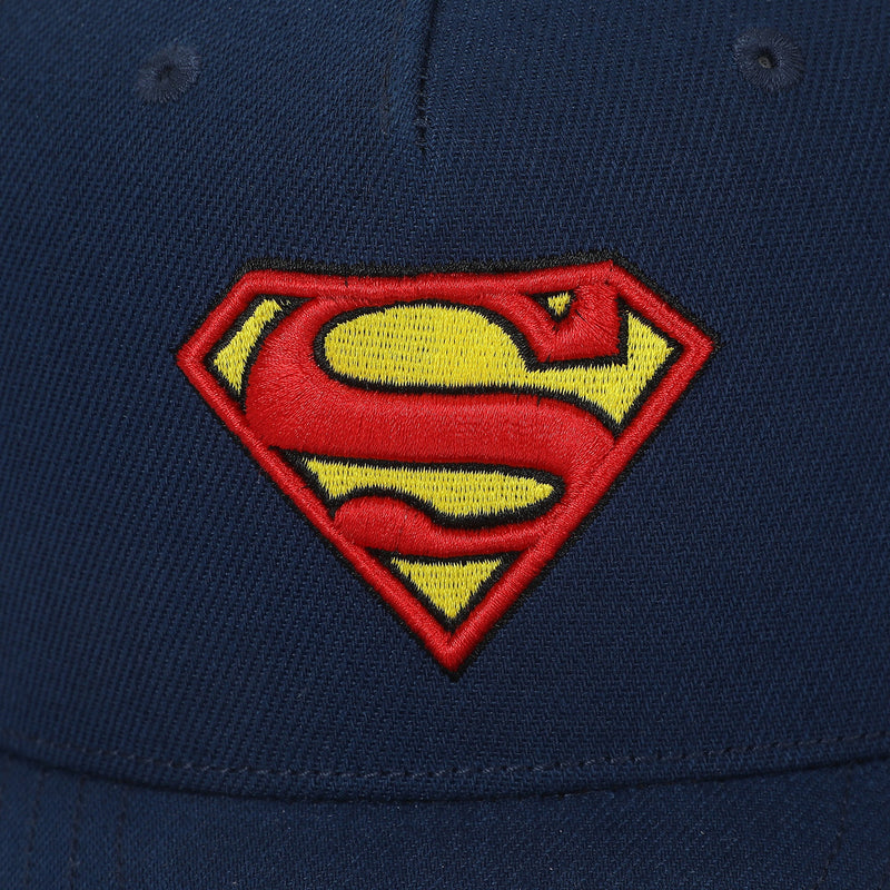 Chargez l'image dans la visionneuse de la galerie, DC Comics - Superman Logo Navy Structured Baseball Hat
