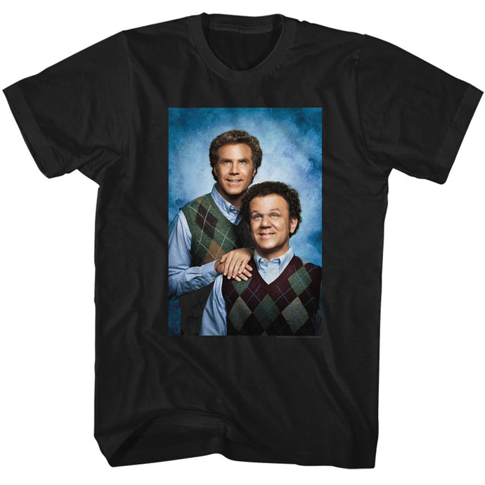 Step Brothers - Suéter Chaleco Foto Camiseta Negra