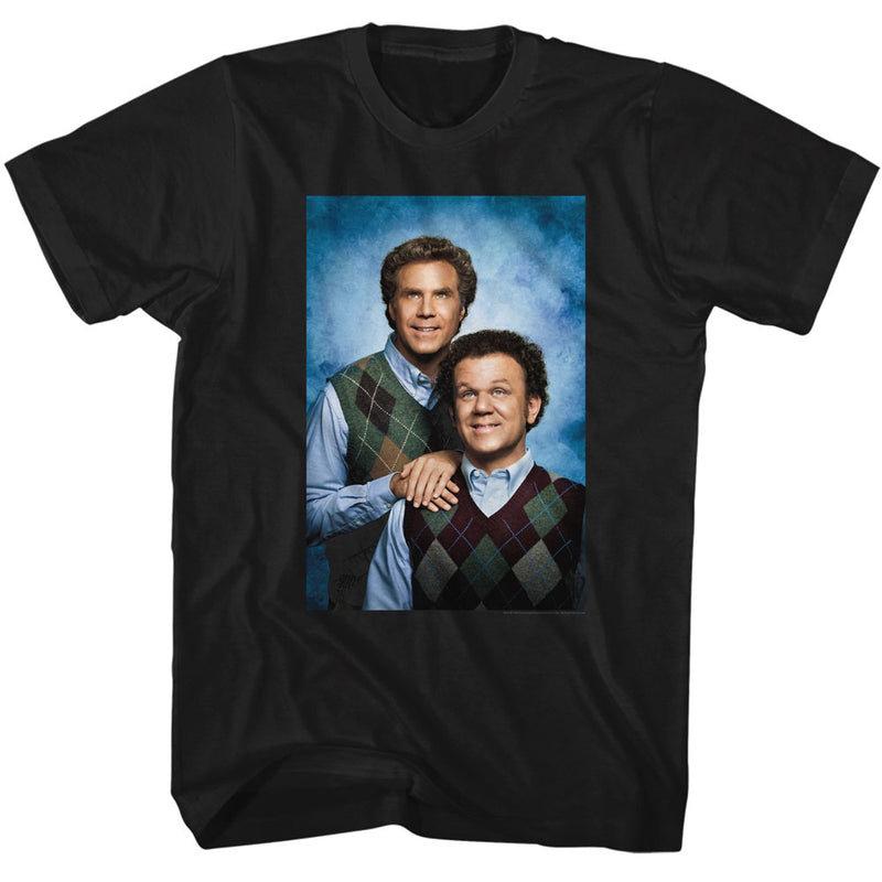 Cargue la imagen en el visor de la galería, Step Brothers - Suéter Chaleco Foto Camiseta Negra
