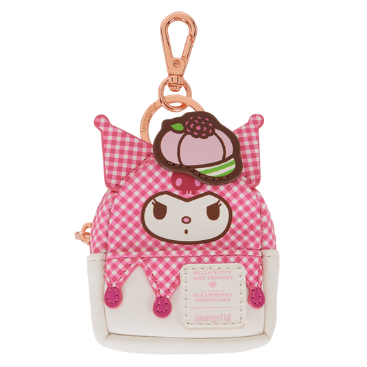 hello kitty backpack keychain Loungefly Sanrio Hello Kitty & Friends x Strawberry Shortcake Cosplay Mystery Blind Box Mini Backpack Keychain Charm