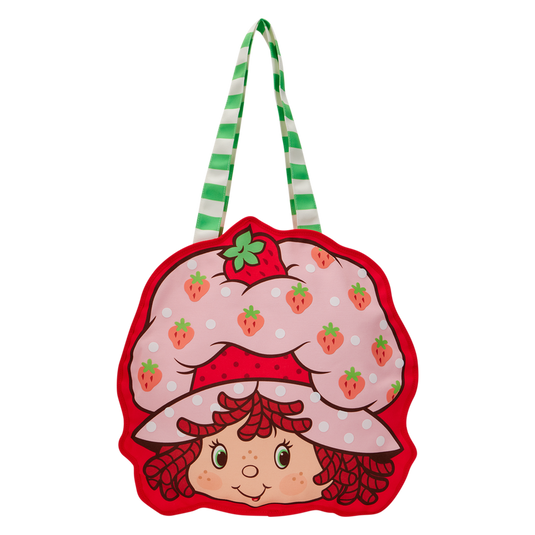 Loungefly Strawberry - Shortcake Cosplay Canvas Oversized Crossbody Tote Bag