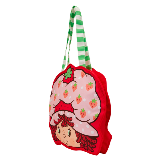 Loungefly Strawberry - Shortcake Cosplay Canvas Oversized Crossbody Tote Bag