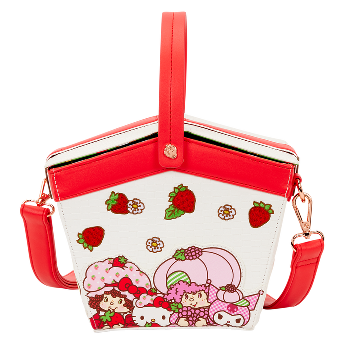 Loungefly - Sanrio Hello Kitty & Friends x Strawberry Shortcake Scented Figural Basket Crossbody Bag