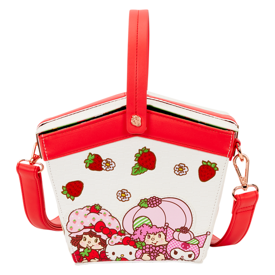 Loungefly - Sanrio Hello Kitty & Friends x Strawberry Shortcake Scented Figural Basket Crossbody Bag