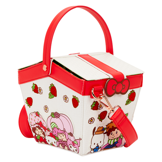 Loungefly - Sanrio Hello Kitty & Friends x Strawberry Shortcake Scented Figural Basket Crossbody Bag