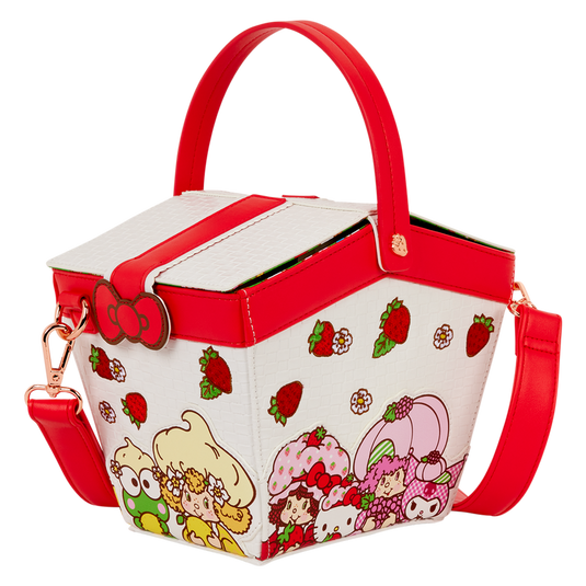 Loungefly - Sanrio Hello Kitty & Friends x Strawberry Shortcake Scented Figural Basket Crossbody Bag