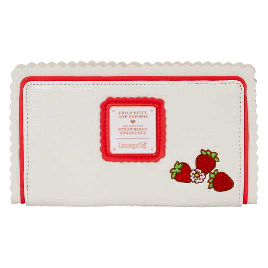 Loungefly - Sanrio Hello Kitty & Friends x Strawberry Shortcake Flap Zip Around Wallet