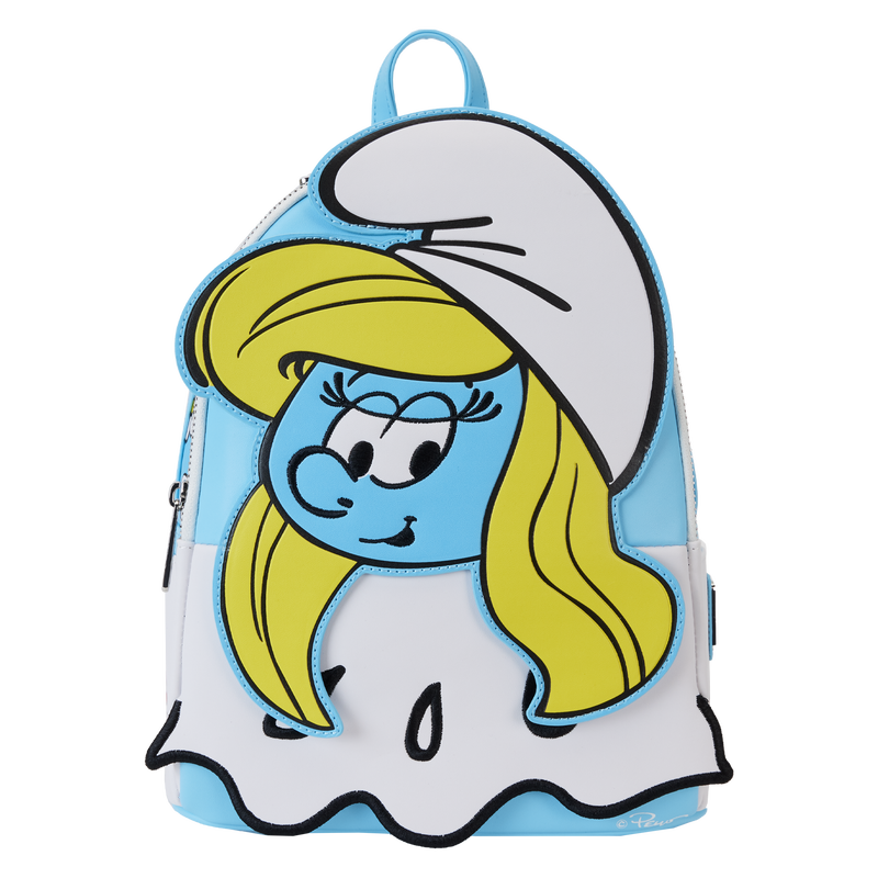 Load image into Gallery viewer, Loungefly The Smurfs - Smurfette Cosplay Mini Backpack
