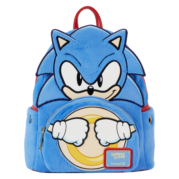 Sonic the Hedgehog Classic Cosplay Plush Mini Backpack