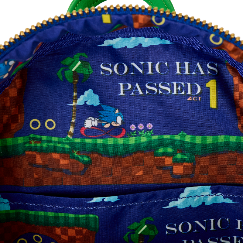 Chargez l&#39;image dans la visionneuse de la galerie, Loungefly Sonic the Hedgehog - Sonic Light Up Mini Backpack
