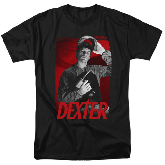 Dexter-See Saw Adult Black T-Shirt