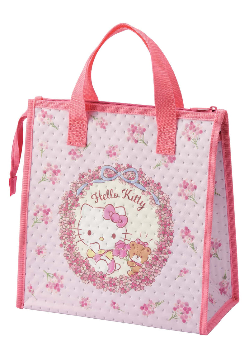 Chargez l&#39;image dans la visionneuse de la galerie, Hello Kitty - Hello Kitty Floral Wreath Insulated Lunch Bag
