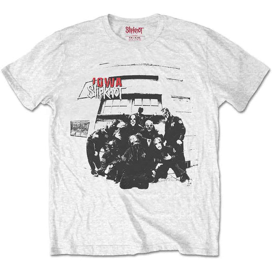 Slipknot - Iowa Track List Unisex White T-Shirt