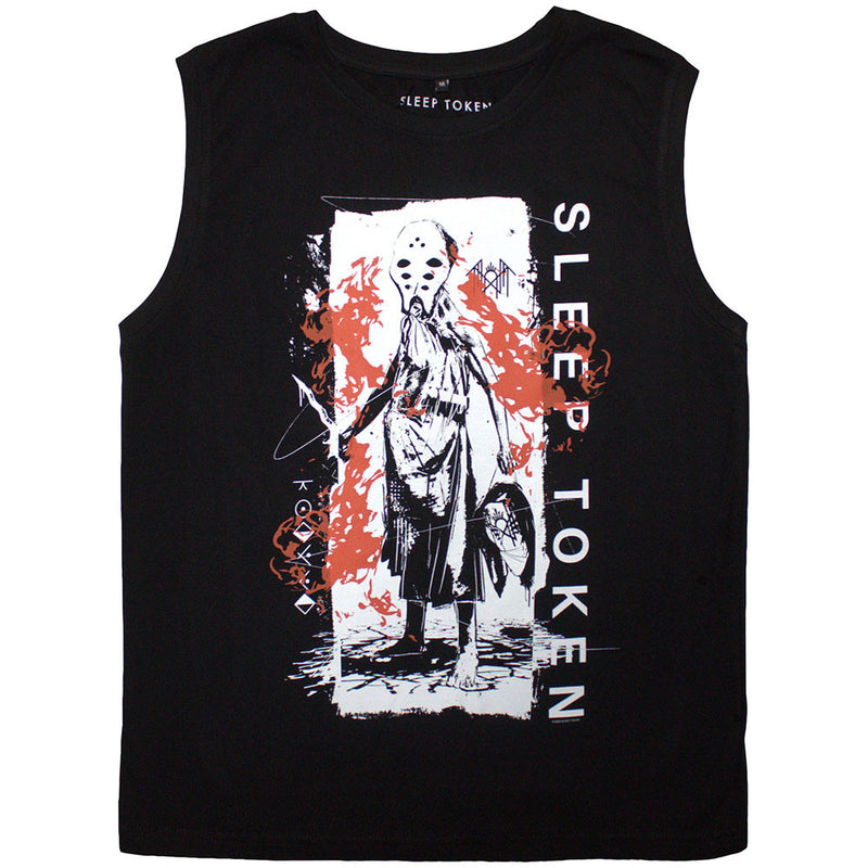 Chargez l'image dans la visionneuse de la galerie, Sleep Token - Euclid Black Unisex Tank Top

