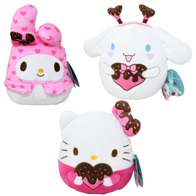 Cargue la imagen en el visor de la galería, Sanrio Hello kitty &amp; Friends - Squishmallows Love 8-in Plush
