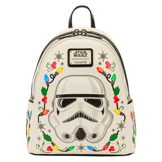 Loungefly Star Wars: Stormtrooper Cosplay String Lights Light Up Mini Backpack