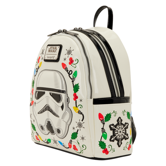Loungefly Star Wars: Stormtrooper Cosplay String Lights Light Up Mini Backpack