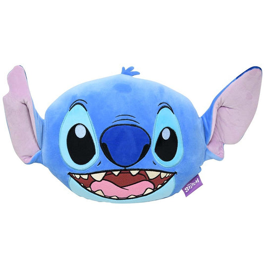 UPD Disney Lilo & Stitch - Stitch Head Shaped Squishy Cloud Plush Pillow 11x13"