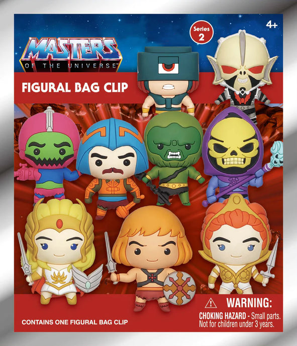 Masters of the Universe - Bolsa de espuma 3D con clip en bolsa ciega