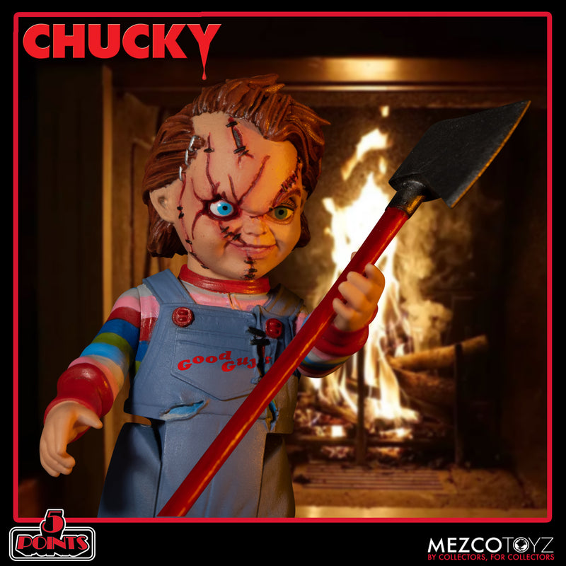 Chargez l&#39;image dans la visionneuse de la galerie, Chucky Deluxe 5 Points Figure Set
