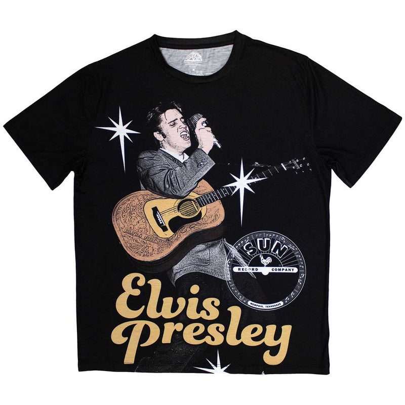 Sun Records Elvis Presley Unisex Sublimation T-Shirt