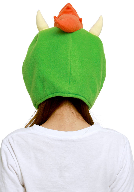 Clever Idiots Inc. Super Mario Brothers Bowser Kigurumi Cozy Costume Fluffy Beanie Hat