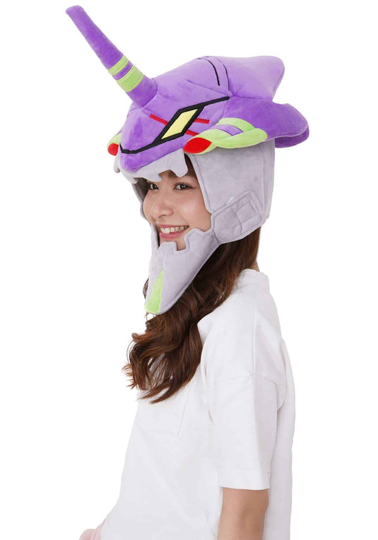 Clever Idiots Inc. Evangelion - EVA 01 Kigurumi Cozy Costume Beanie Hat