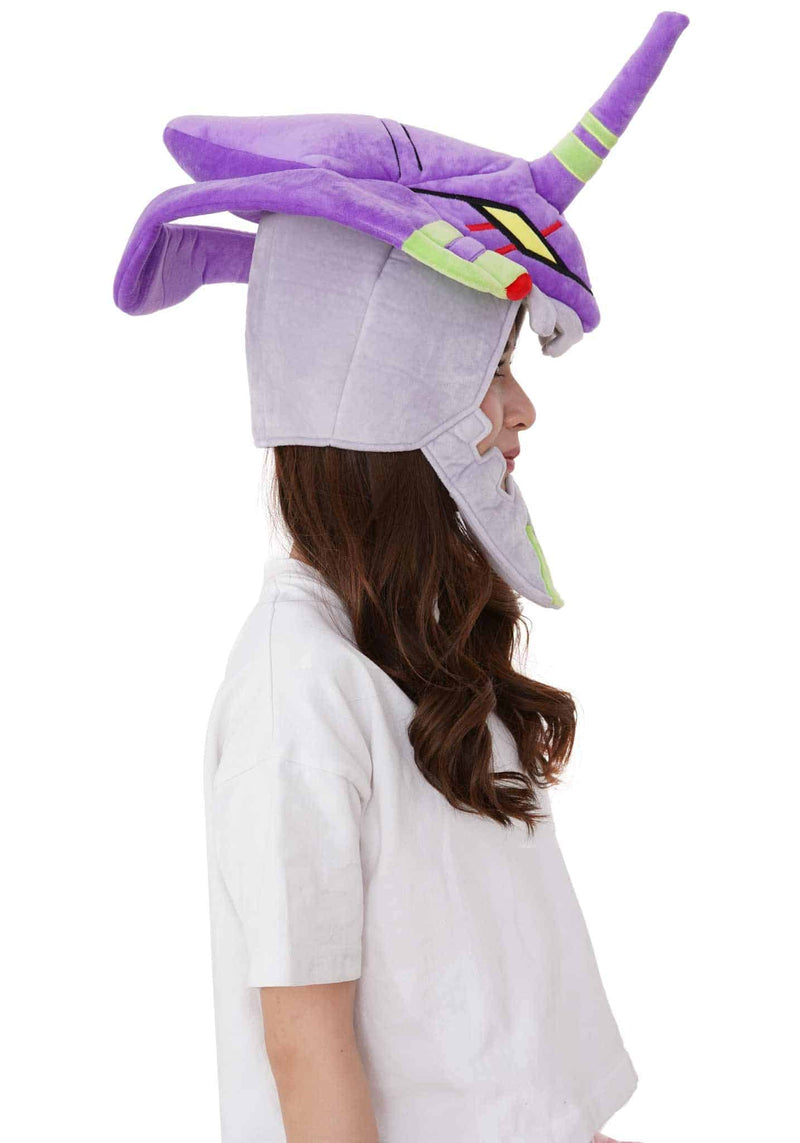 Load image into Gallery viewer, Clever Idiots Inc. Evangelion - EVA 01 Kigurumi Cozy Costume Beanie Hat
