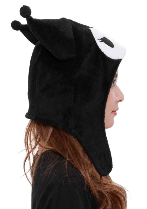 Chargez l&#39;image dans la visionneuse de la galerie, Clever Idiots Inc. Sanrio Kuromi Cozy Costume Beanie Hat
