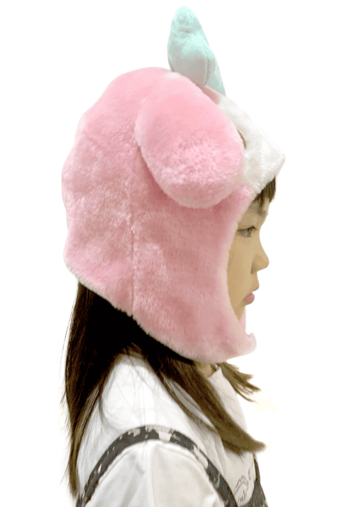 Chargez l&#39;image dans la visionneuse de la galerie, Clever Idiots Inc. Sanrio My Melody Cozy Costume Toddler Beanie Hat
