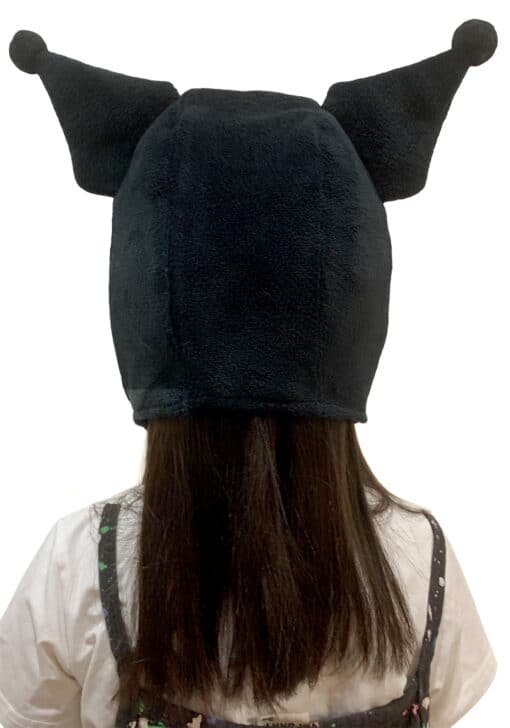 Chargez l&#39;image dans la visionneuse de la galerie, Clever Idiots Inc. Sanrio Kuromi Cozy Costume Toddler Beanie Hat
