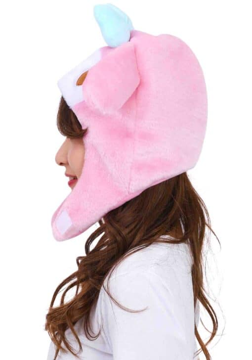 Chargez l&#39;image dans la visionneuse de la galerie, Clever Idiots Inc. Sanrio My Melody Cozy Costume Adults Beanie Hat
