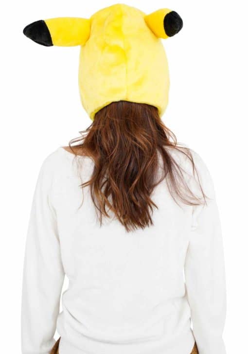 Cargue la imagen en el visor de la galería, Clever Idiots Inc. Pokemon Pikachu Cozy Costume Fluffy Beanie Hat
