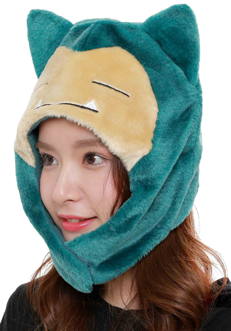 Load image into Gallery viewer, Pokemon Snorlax Kigurumi Costume Beanie Hat
