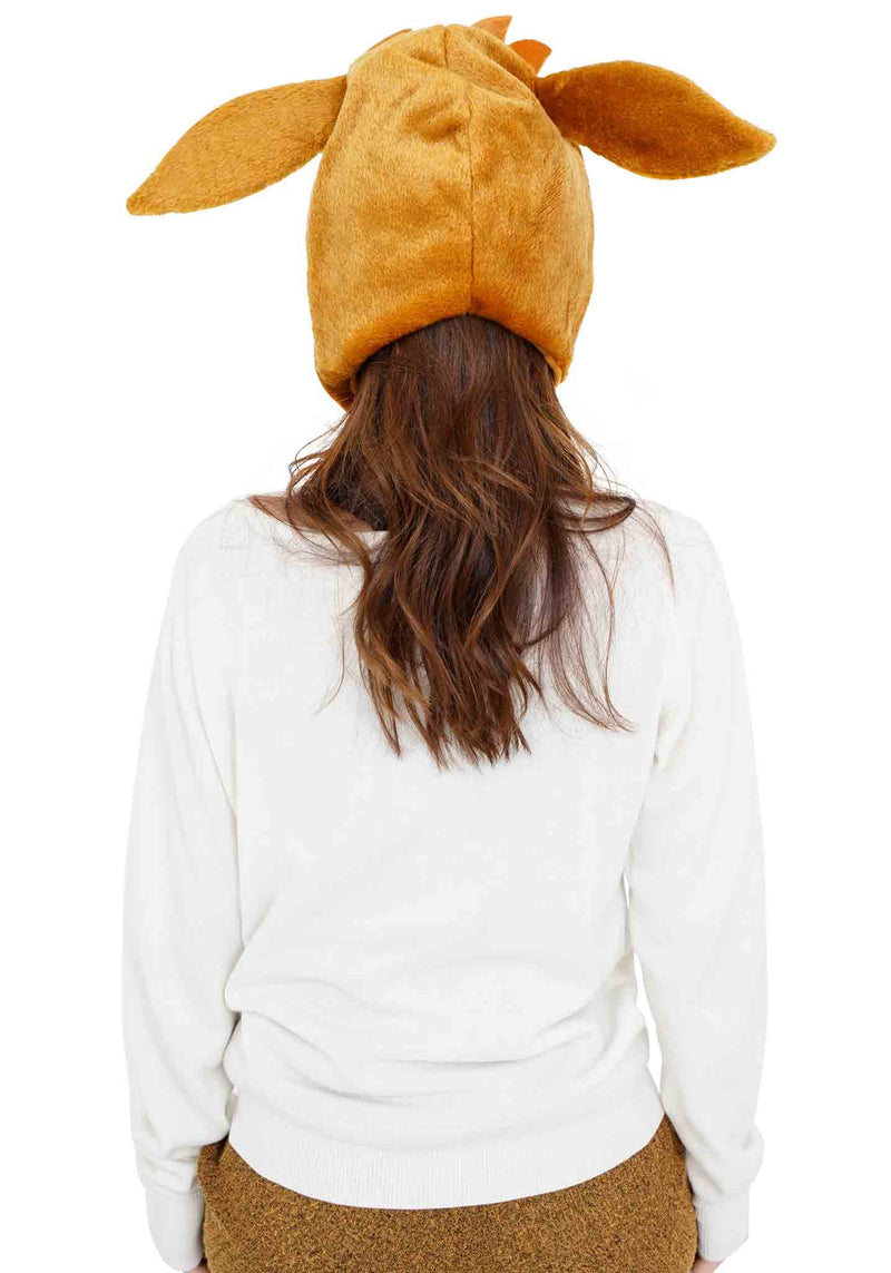 Cargue la imagen en el visor de la galería, Clever Idiots Inc. Pokemon Eevee Kigurumi Costume Beanie Hat

