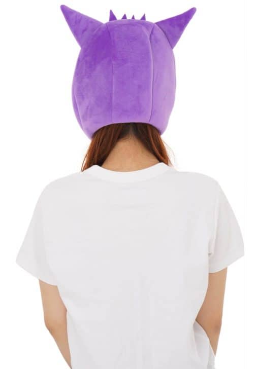 Cargue la imagen en el visor de la galería, Clever Idiots Inc. Pokemon Gengar Cozy Costume Fluffy Beanie Hat
