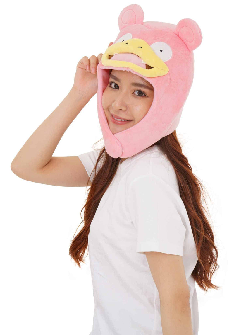 Cargue la imagen en el visor de la galería, Clever Idiots Inc. Pokemon Slowpoke Kigurumi Costume Beanie Hat
