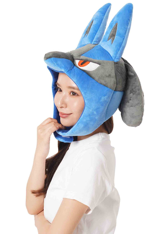 Clever Idiots Inc. Pokemon Lucario Kigurumi Cozy Costume Beanie Hat