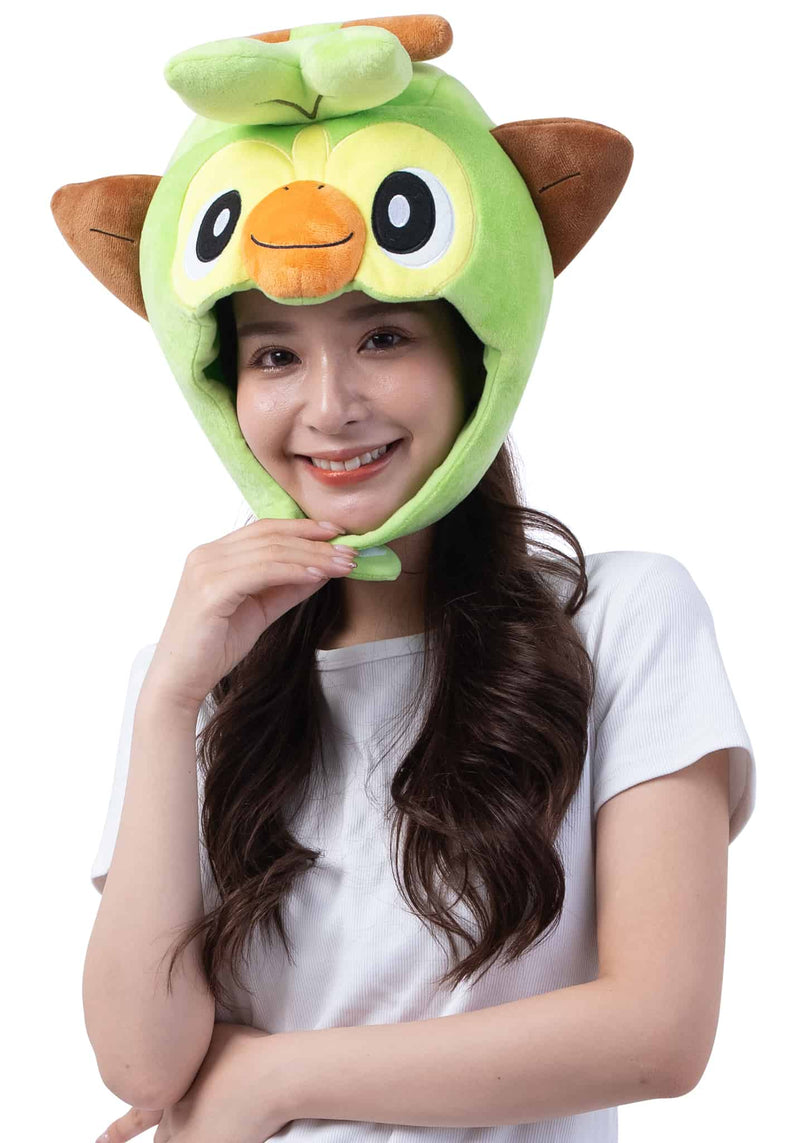 Load image into Gallery viewer, Clever Idiots Inc. Pokemon Grookey Kigurumi Costume Adult Beanie Hat
