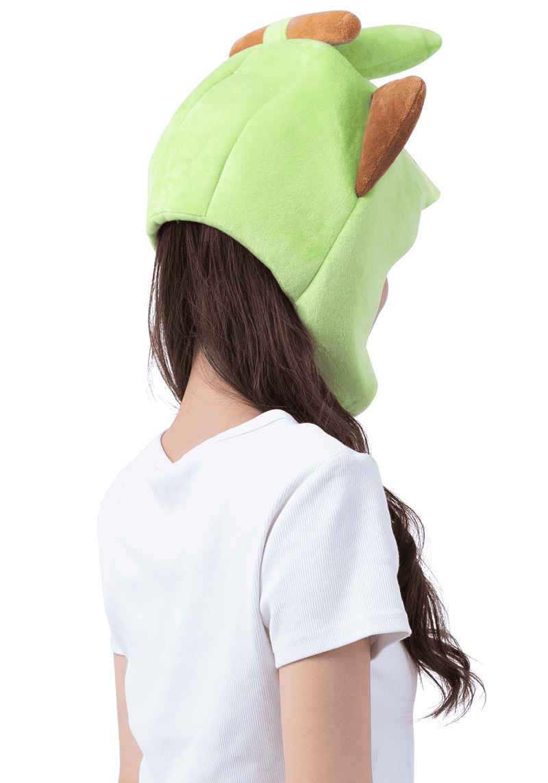 Load image into Gallery viewer, Clever Idiots Inc. Pokemon Grookey Kigurumi Costume Adult Beanie Hat
