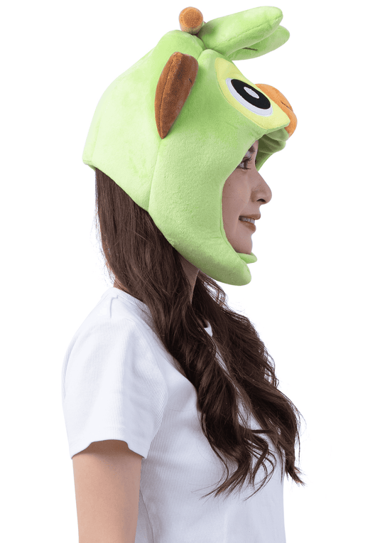 Clever Idiots Inc. Pokemon Grookey Kigurumi Costume Adult Beanie Hat