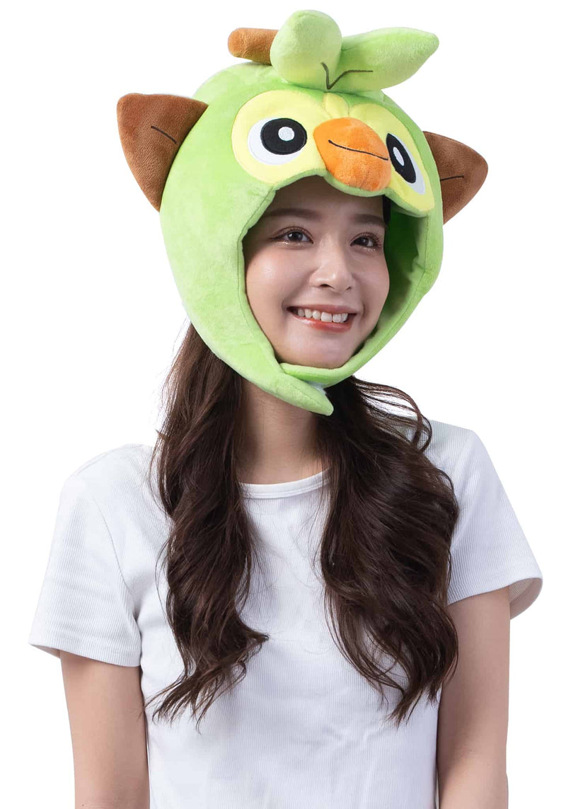 Load image into Gallery viewer, Clever Idiots Inc. Pokemon Grookey Kigurumi Costume Adult Beanie Hat
