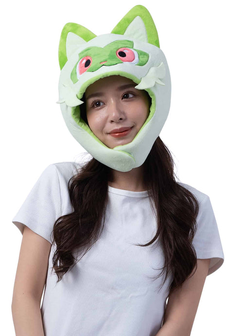 Clever Idiots Inc. Pokemon Sprigatito Kigurumi Costume Beanie Hat