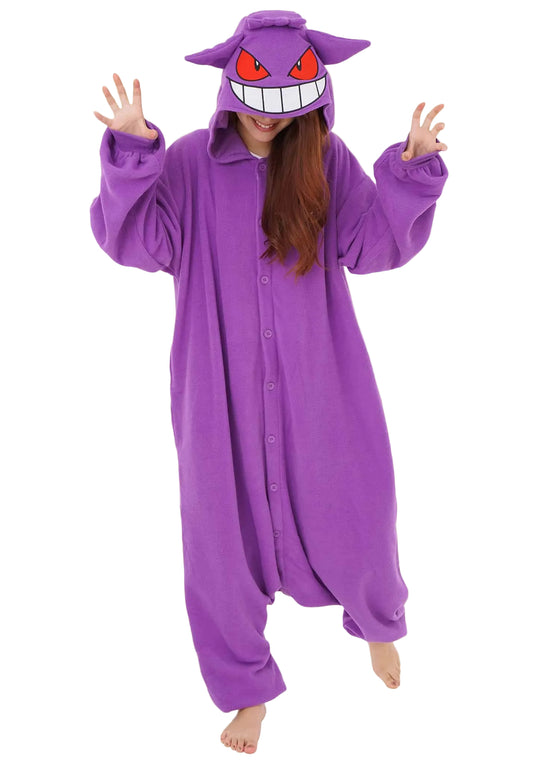 Clever Idiots Inc. Pokemon - Gengar Kigurumi Costume