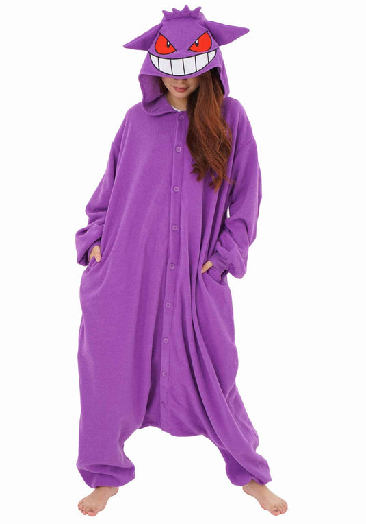 Clever Idiots Inc. Pokemon - Gengar Kigurumi Costume