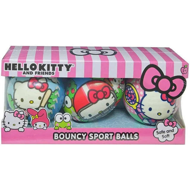 Sanrio Hello Kitty - & Friends Bouncy Sport Balls 3-Pack
