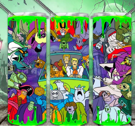 Scooby Doo- Moster Poster 20oz Tumbler