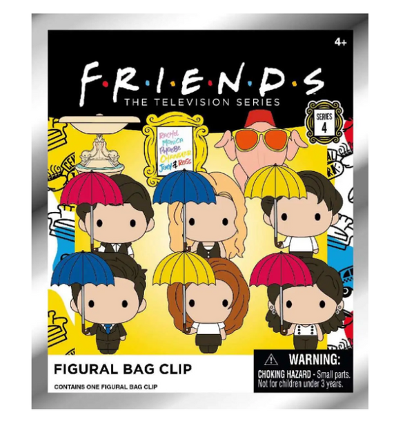 Friends Series 4 3D Foam Bag Clip Blind Bag
