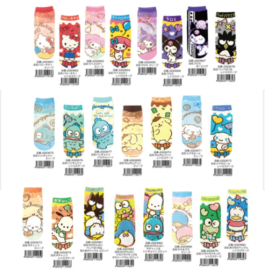 Chargez l&#39;image dans la visionneuse de la galerie, Sanrio Characters - Ankle Socks
