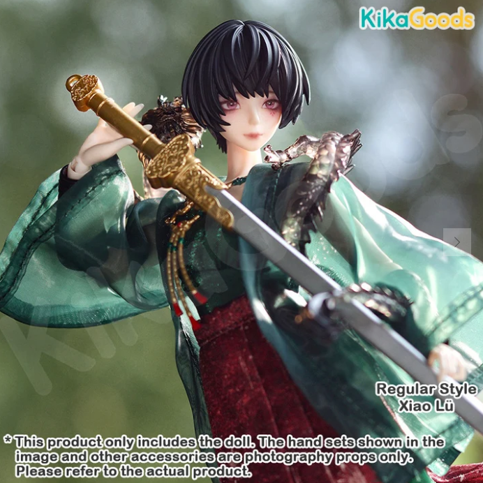 Load image into Gallery viewer, Kika Goods Calembou Ghost Blade Series Special 1/6 Action Figure BJD 1 Piece Blind Box
